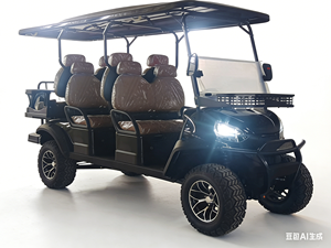 Factory Direct Sale All Terrain 4 Seats Electric Trolley Street Legal New Energy <b>Golf</b> Buggy Custom <b>Golf</b> Cart for Turkey - Product Image 2