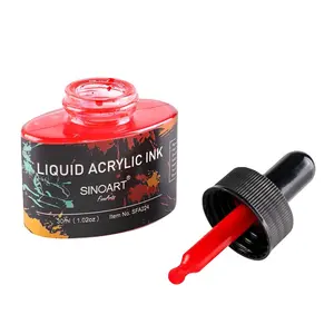 Factory Directly Supply Waterbased Pigment Product Liquid Acrylic Ink