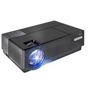 Projecteur LCD Cheerlux 500 lumens 1080p Full HD Android 9 intelligent avec haut-parleurs intégrés LED portable pour cinéma maison Beamer 1 Go - Product Image 4