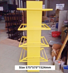 Expositor Metálico Personalizado <span class=keywords><strong>de</strong></span> 4 Niveles para Tiendas y Supermercados, para Calzado Deportivo, Casual y <span class=keywords><strong>Accesorios</strong></span> - Product Image 2