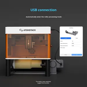 Máquina de Grabado y Corte Láser Dual Yeelaser <span class=keywords><strong>Atomstack</strong></span> P1 para Metal, Goma, Papel, Cuero, Madera, Placas de Identificación para Perros - Product Image 6