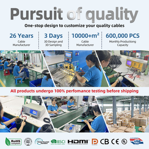 Câble Fibre Optique <span class=keywords><strong>HDMI</strong></span> AOC <span class=keywords><strong>10m</strong></span> 15m 20m 30m 18 Gbps Prise en Charge 4K60Hz Vidéo HD 3D ARC HDCP Aoc <span class=keywords><strong>hdmi</strong></span> 4k Boîtier en Alliage de Zinc Gaine en PVC - Product Image 4