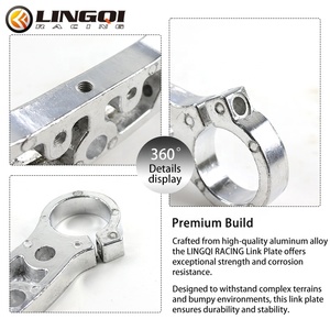 Amortiguador de Motocicleta LINGQI RACING, Dispositivo de Dirección, Placa Superior e Inferior Delantera para Little Apoll 49cc Dirt Pit Bike - Product Image 3