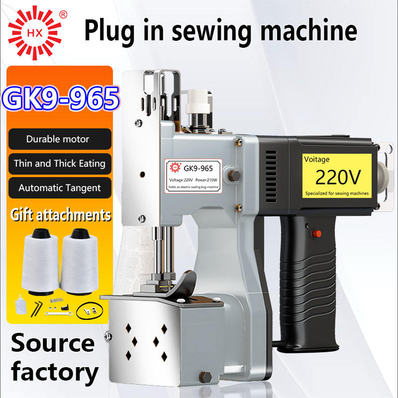 956 Machine GK9-956 Semi-Automatic Manual Handheld Sewing Machine for Woven Bags ...