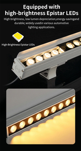 Lumière murale LED décorative d'intérieur 18W24W36W220V pour la décoration des murs extérieurs des bâtiments - Product Image 6