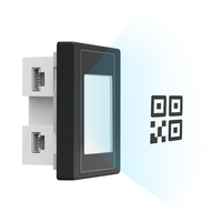Lector de Tarjetas RFID NFC IC BS-MET, Escáner de Códigos QR 2D de Montaje Fijo, Lector Automático con Imagen de Pasaporte, Ethernet para Sistema de Control de Acceso a Puertas
