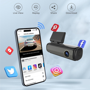 Cámara para Auto S18 ADAS DVR 4K UHD con Lente Única, WIFI Integrado, Visión Nocturna, Modo de Estacionamiento, Grabador de Conducción con MicroSD - Product Image 3