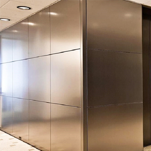 Tấm thép không gỉ bền tấm thương mại hiện đại để trang trí tường bên ngoài cho căn hộ công viên biệt thự sử dụng ngoài trời - Product Image 6