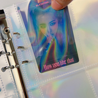 Pages d'album A5 sans acide, imperméables, pour cartes à collectionner, cartes de jeu, photocartes Kpop et pochettes photo