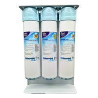 Filtre à eau domestique personnalisé avec fonction de torsion sous l'évier à changement manuel facile