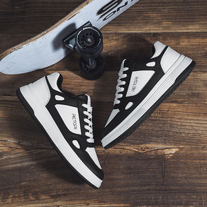 Sneakers basses à semelle épaisse de créateur, respirantes, chaussures de loisirs pour hommes, chaussures de skate - Product Image 2