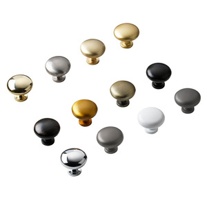 Poignée de meuble Lideshi en alliage de zinc, à trou unique, 30 mm, moderne, pour tiroir, armoire, porte - Product Image 3