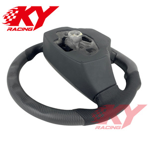 Volant personnalisé en fibre de carbone pour Ford Mustang électrique version européenne PUMA Titanium X ST-Line, pack d'apparence premium - Product Image 3