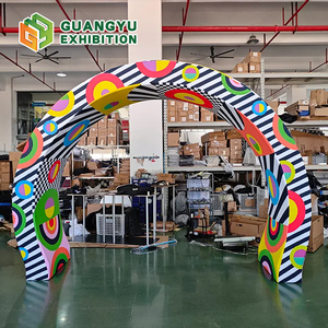 Căng thẳng vải Backdrop vòm căng cong vòng căng thẳng vòm bắt mắt Cổng Tò Vò cho triển lãm thương mại gian hàng hiển thị và thể thao tổ chức sự kiện - Product Image 1