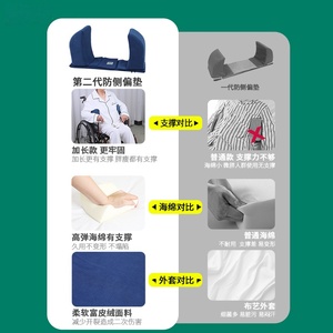 Coussin de soutien pour <span class=keywords><strong>fauteuil</strong></span> <span class=keywords><strong>roulant</strong></span>, en forme d'arc pour personnes âgées, avec éponge de nettoyage détachable, empêche le basculement, soutient les côtés, maintient une posture stable - Product Image 5