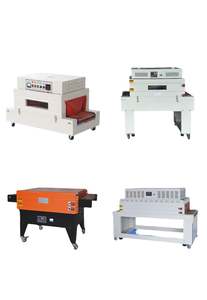 เครื่องบรรจุภัณฑ์หดตัวด้วยความร้อนอัตโนมัติแบบกล่องสี เครื่องซีลและตัดฟิล์ม PVC POF เครื่องเคลือบและเย็บด้าย - Product Image 2