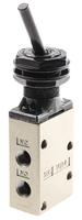Valve mécanique VM430-01-08, interface RC, commande par levier à bascule Rc 1/8, 3 canaux, fonctionnement maximal 1 III B, maximum 338,77N