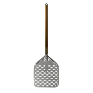 Accessoires de cuisson <span class=keywords><strong>pierre</strong></span> à pizza pelle à pizza coupe-pâte four à roues brosse en fil de cuivre avec outil de four à pizza à long manche - Product Image 2