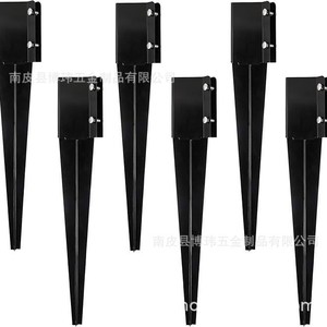 Bowei Hardware Fence Post Base Metal Ground Piles Pre-embedded Anchors 8.8 Grade Metric Size - Product Image 2
