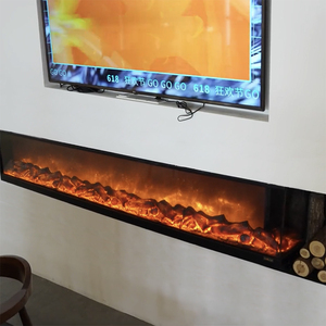 <span class=keywords><strong>Chimenea</strong></span> Eléctrica 2DH de 1800 mm con Llamas LED Realistas, Múltiples Colores, Diseño Moderno y Lujoso para Sala de Estar, Dormitorio o Esquina - Product Image 2