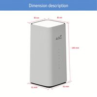 Router WiFi 4G LTE DNEXT CPF101 con Logotipo Personalizado, Antena Integrada de Alta Ganancia, Interfaz USB, Uso en Interiores, Ranura para Tarjeta SIM, 150 Mbps