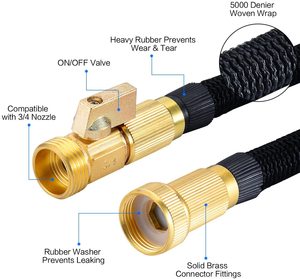 <span class=keywords><strong>Tuyau</strong></span> d'<span class=keywords><strong>arrosage</strong></span> de couleur de taille personnalisée avec <span class=keywords><strong>pistolet</strong></span> d'<span class=keywords><strong>arrosage</strong></span> extensible <span class=keywords><strong>pistolet</strong></span> d'<span class=keywords><strong>arrosage</strong></span> de haute qualité avec 8 modèles - Product Image 5