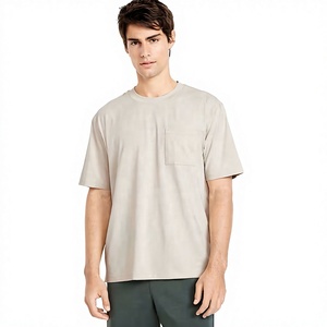 Chemise basique à manches courtes et col rond pour homme, options de couleurs personnalisées, tailles S-5XL, coupe classique, impression graphique, broderie, marque privée - Product Image 1