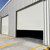 Volets roulants électriques automatiques modernes personnalisés Hanyu en acier et aluminium pour porte de garage extérieure, antivol, haute résistance au vent