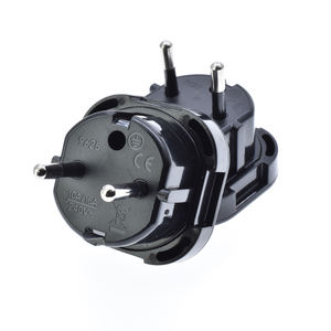 Adaptateur <span class=keywords><strong>de</strong></span> prise UK vers EU certificat CE adaptateur carré à 3 broches à rond prise d'insertion <span class=keywords><strong>de</strong></span> prise 2 broches, convertisseur <span class=keywords><strong>de</strong></span> puissance <span class=keywords><strong>de</strong></span> voyage royaume-uni à islande - Product Image 3