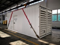 Générateur compact 1900 kW avec châssis robuste pour l'alimentation temporaire des opérations commerciales portuaires