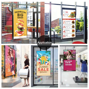 Siêu độ sáng cao 3000nits 43/49/55 inch kỹ thuật số biển hiển thị cửa sổ màn hình quảng cáo cho trung tâm mua sắm Android CMS - Product Image 4