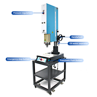Nouvelle machine de soudage par ultrasons pour bouteilles en PP Jinshuo avec écran tactile intelligent 220V 1200W-4200W