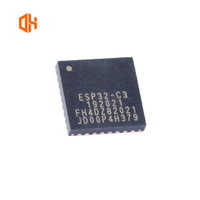 Chip Komunikasi Nirkabel Dianxian IC ESP32 ESP32-C3FH4 QFN-32 4MB