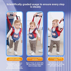 Cinturón de Seguridad <span class=keywords><strong>para</strong></span> Bebés, Arnés de Aprendizaje <span class=keywords><strong>para</strong></span> Caminar, Antideslizante, Antiasfixia, Cuerda de Tracción, Dispositivo de Aprendizaje - Product Image 2