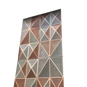 Modern Aluminum Alloy Curtain Wall <b>Panel</b> Anodized Anti-Corrosion Building Exterior Cladding Contemporary Design - Product Image 1