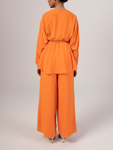 <strong>Berserk</strong> Full Balloon Sleeve Dress Chiffon Women Kaftan XXS Simple Abaya Designs - Product Image 5