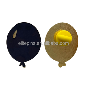 Custom Badges Exquisite Enamel Pins Unique Motif Fashion Accessory Zinc Alloy Butterfly <b>Clutch</b> - Product Image 5