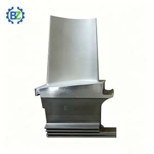 Lame de rotor de turbine LP classe E/F <span class=keywords><strong>avec</strong></span> plateforme en <span class=keywords><strong>racine</strong></span> de <span class=keywords><strong>sapin</strong></span> IN718, sans refroidissement, protection optionnelle contre l'érosion par l'eau - Product Image 1