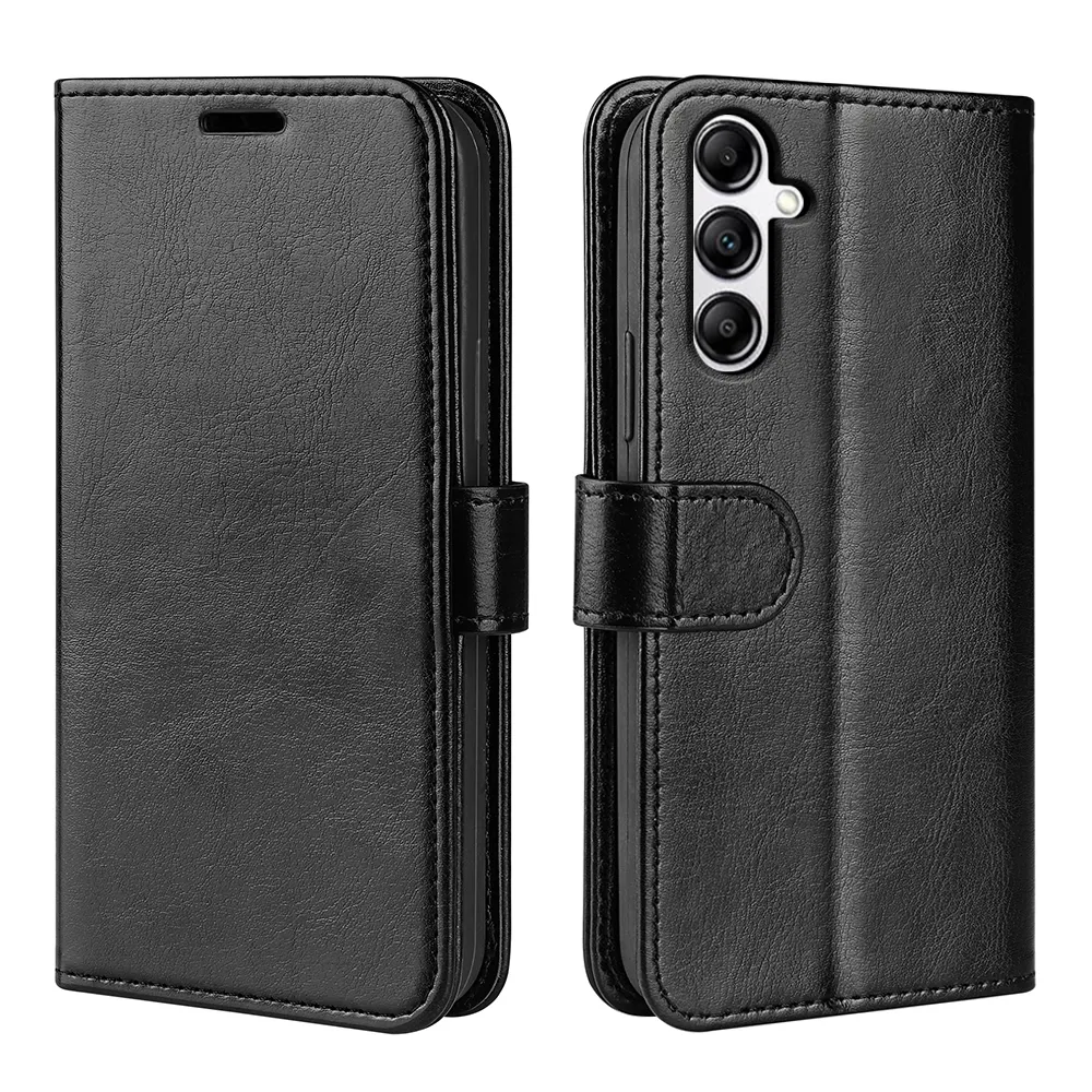 manufacture new pu leather wallet case for samsung A54 A34 A14 card slot kickstand case for Samsung A04E A21S A22 A32 A12