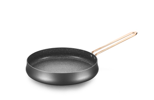 Life Smile, 6 uds., cazuelas prensadas antiadherentes con forma de vientre, ollas y sartenes con tapa de vidrio arqueada, juego de utensilios de cocina de aluminio - Product Image 4