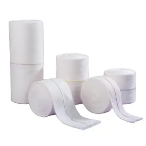 Wholesale Custom Gauze Bandage Roll CE ISO Wound Care Tubular Medical Surgical Elastic Bandage