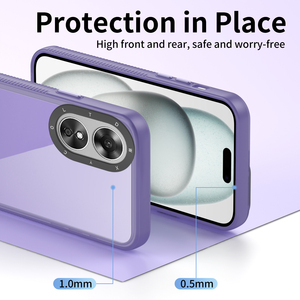 กล้องกันกระแทกกลับเคสโทรศัพท์สําหรับ<span class=keywords><strong>OPPO</strong></span> A16 A17 A15S A38 A58 A57 A78 A96 A98 A79 4G 5G <span class=keywords><strong>2023</strong></span> Slim Cover - Product Image 6