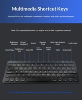 Clavier sans fil ergonomique ultra-fin 2026 pour tablette externe, iPad, ordinateur portable et utilisation sur ordinateur de bureau 4