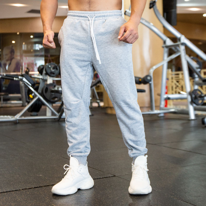 Wholesale High Quality 100% Polyester Jogger Pants Blank Fitness Athletic  Plain Men Trousers and Pants