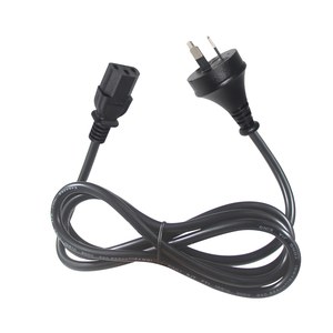 Cable de alimentación australiano SAA de 3 pines IEC C13 de 250V para monitor de computadora y escáner - Product Image 1