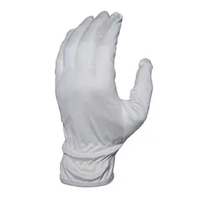 Microfiber Fingerprint Proof White Lens Optics Custom Jewelry Gloves