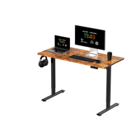 Bureaux de travail ergonomiques réglables en hauteur à prix d'usine pour espaces commerciaux et bureaux – Bureau assis-debout à moteur unique