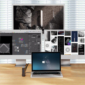 Заводская цена, вертикальный 15 в 1 порт, usb-концентратор, док-станция с поворотной подставкой - Product Image 6