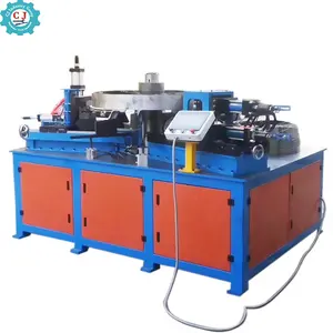 Automatic Metal Axial Fan Flange Forming Machine Tube Flanging Machine Blower Crust Flange Edge Folding Punching Machine