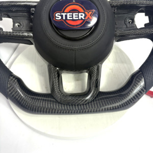 Volante de Fibra de Carbono Forjado y Calefactado con Luz LED de Cambio de Marcha, Ajuste Personalizado para <span class=keywords><strong>Jeep</strong></span> Wrangler JL 2018-2025 Gladiator JT <span class=keywords><strong>Rubicon</strong></span> Pick Up - Product Image 5